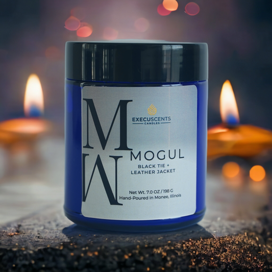 MOGUL - Black Tie + Leather Jacket 8 oz Jar